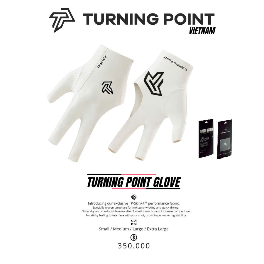 Găng Tay bi-a Turning Point Skin Fit - khác biệt với phần còn lại, định nghĩa lại cuộc chơi