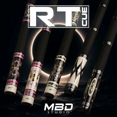 Gậy Bida RT Imperial & Elite Series – Ngọn Mộc Full Công Nghệ Carbon Xuyên Tâm | Rỗng Đầu Ngọn | MBD Studio