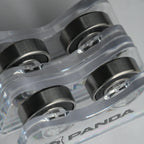 Panda Roller – Genuine Cue Roller with Premium Bearings, Clear Acrylic | Manh Bong Dem Studio