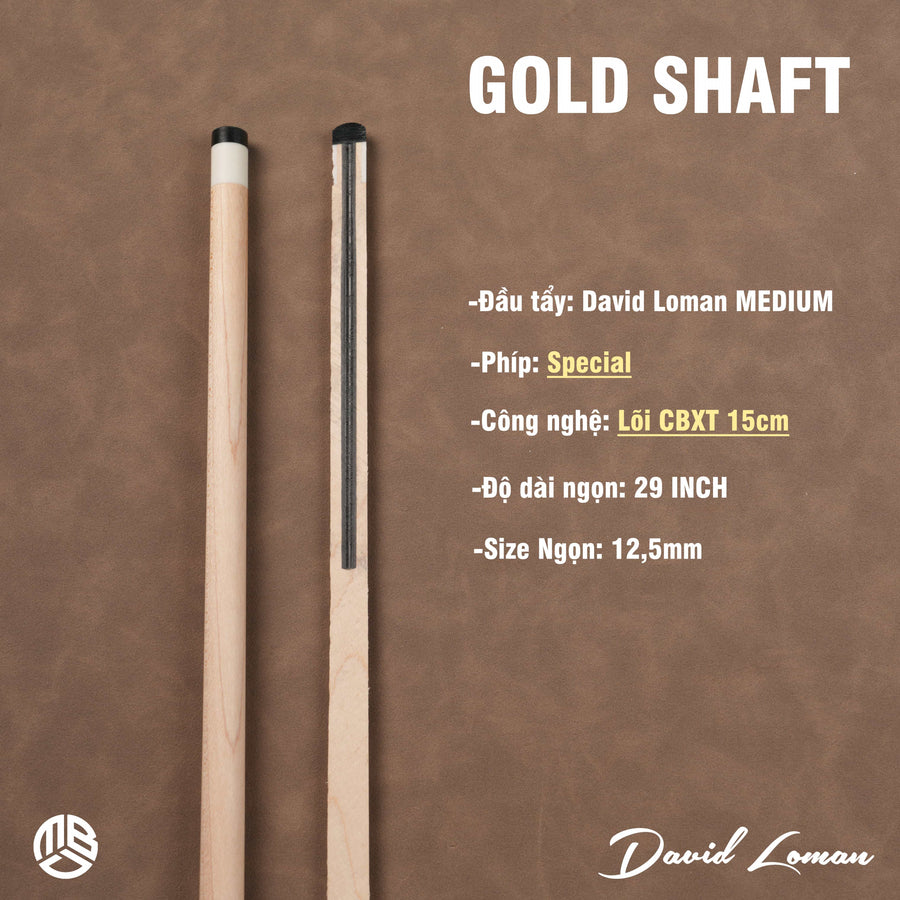 NGỌN MỘC MAPLE SHAFT DAVID – TEM VÀNG & TEM BẠC - Mạnh Bóng Đêm Studio