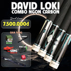 DAVID LOMAN LOKI SILVER & LOKI DIAMOND – NGỌN CARBON BIDA HIỆU SUẤT CAO - MẠNH BÓNG ĐÊM STUDIO