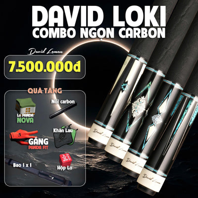 DAVID LOMAN LOKI SILVER & LOKI DIAMOND – NGỌN CARBON BIDA HIỆU SUẤT CAO - MẠNH BÓNG ĐÊM STUDIO