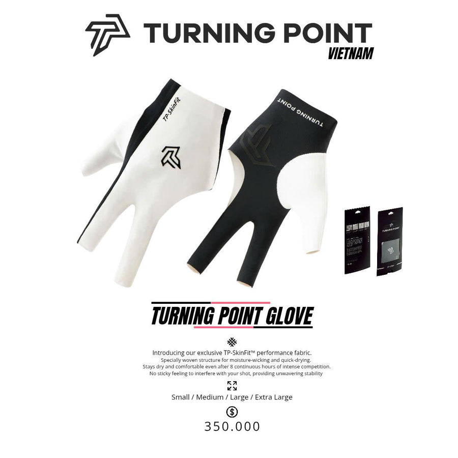 Găng Tay bi-a Turning Point Skin Fit - khác biệt với phần còn lại, định nghĩa lại cuộc chơi
