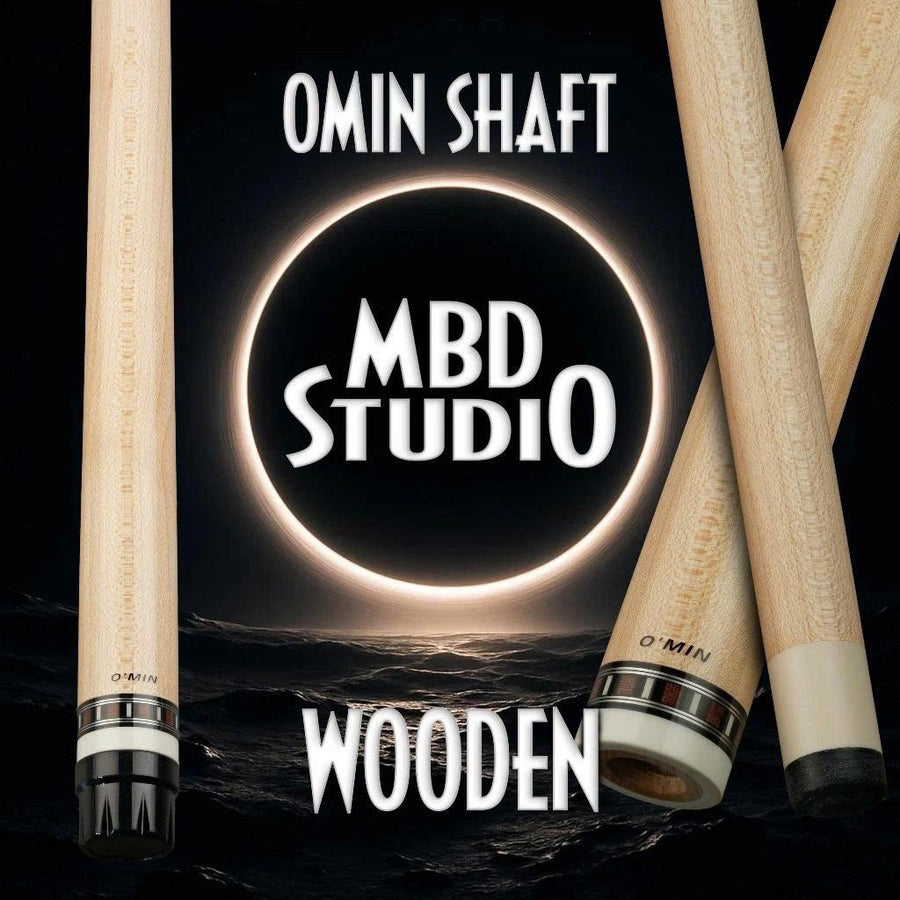 Ngọn cơ bida Omin giá rẻ hiệu năng cao, Ngọn thuần mộc  - Mạnh Bóng Đêm Studio