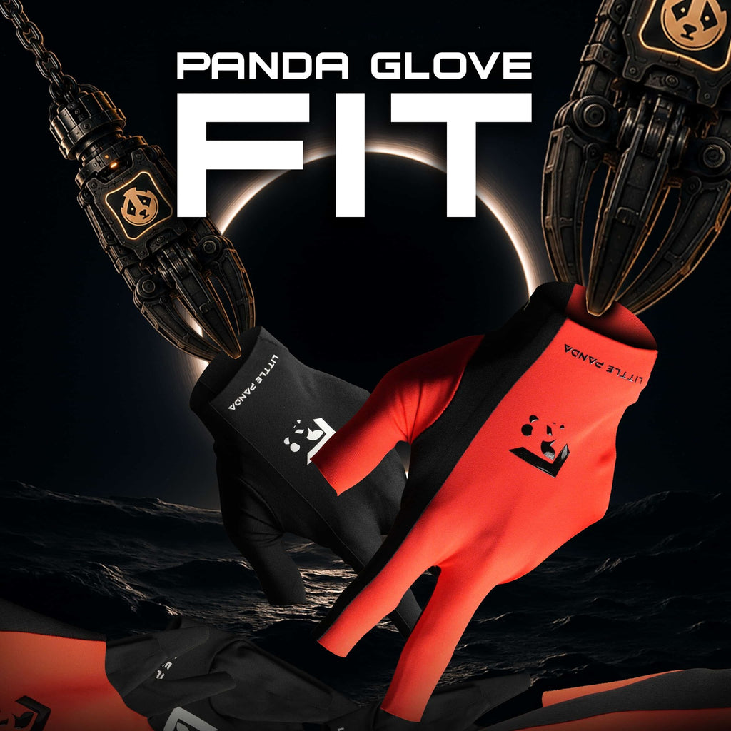 Găng Tay Bida Little Panda FIT Chính Hãng | Co Giãn 4 Chiều, Ôm Tay, Trơn Mượt | Mạnh Bóng Đêm Studio